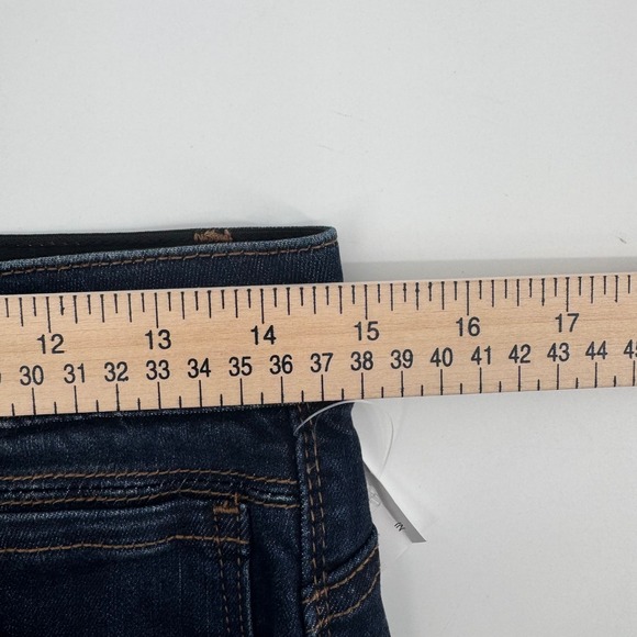 Democracy Natalie Ab Solution Straight Leg Jeans Indigo Women's Size 6P - Picture 5 of 16